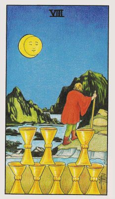 Eight of cups