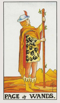 Page of Wands Tarot Card